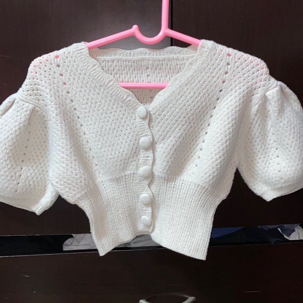 Sundays Cute Knit Crop Top *Ships Today*